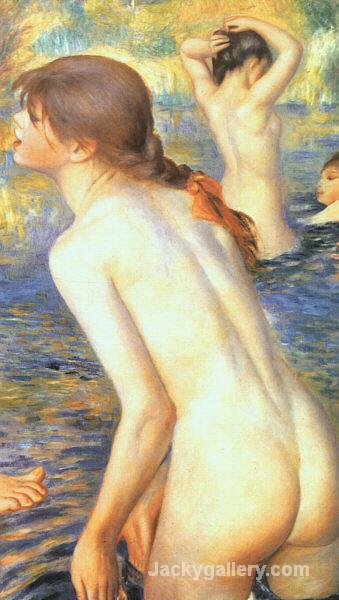 The Bathers by Pierre Auguste Renoir paintings reproduction